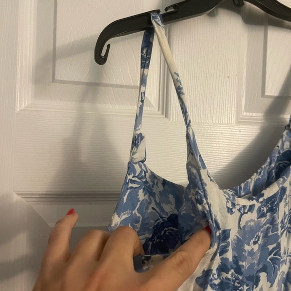 Reformation White and Blue Floral Dress - Picture 5 of 5